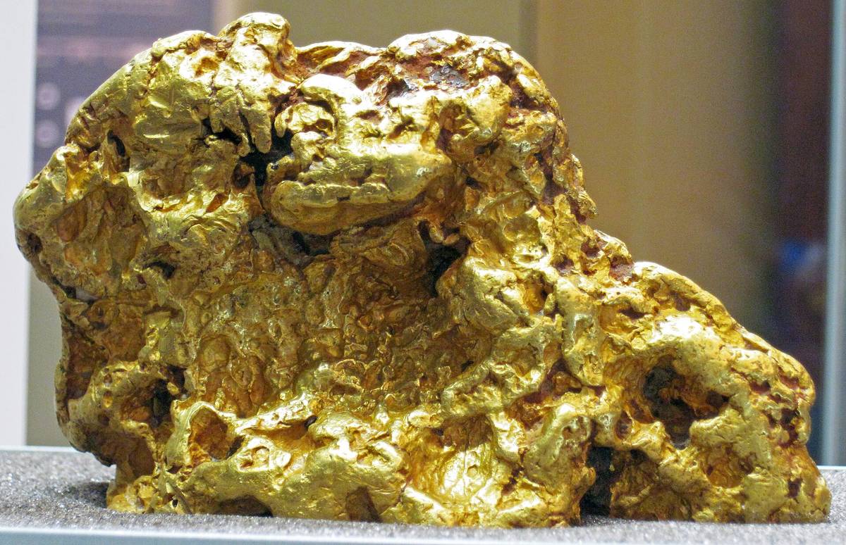 Gold nugget from Australia
