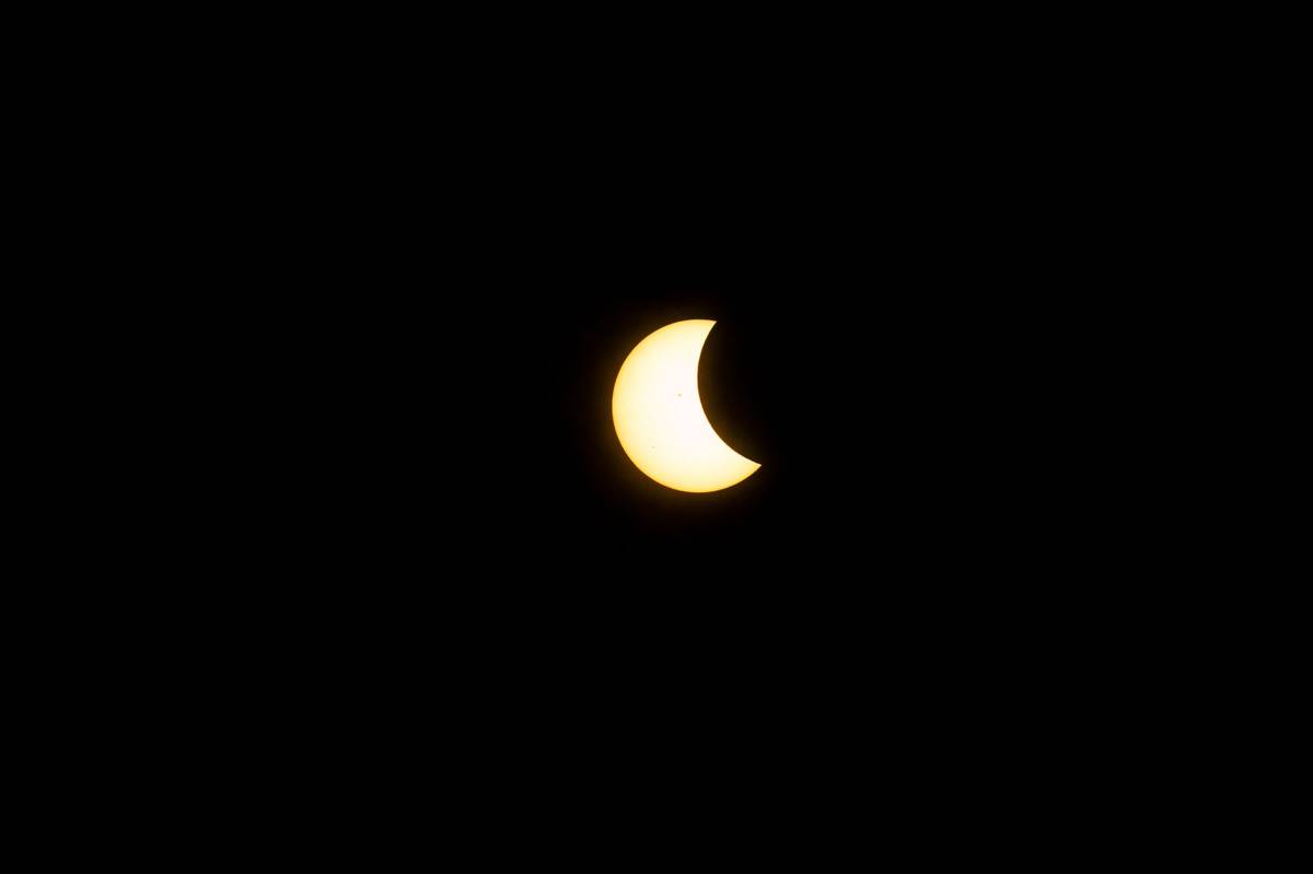Partial solar eclipse